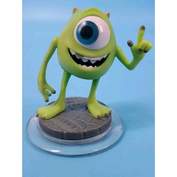 Disney Infinity 1.0 Character: MIKE WAZOWSKI Monsters Inc  Cake Topper Figure - Picture 2 of 7